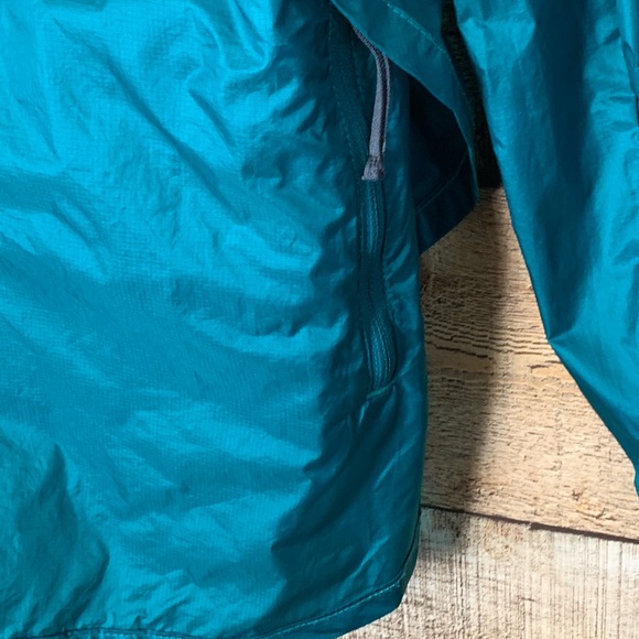 Brooks LSD windbreaker jacket teal blue Medium - Picture 8 of 10